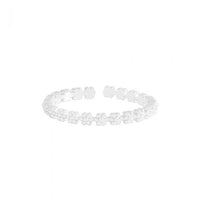 Holiday Flowers Garland 925 Sterling Silver Adjustable Ring