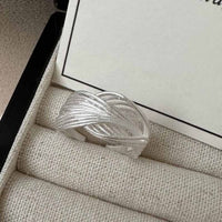 Modern Multi-Layer Cross Adjustable Ring