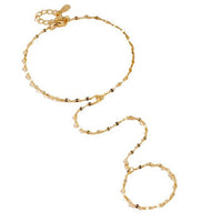 Super Shining Glitter 925 Sterling Silver Bracelet and Ring Set