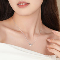 Honey Moon Three Flying Butterfly Necklace