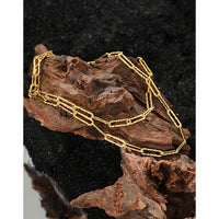 Cool Flower Chain Necklace, S925 Silver