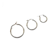 Geometric Hollow Circle S925 Silver Earrings