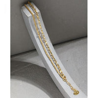 Cauliflower Double-Layer Starry Sky S925 Silver Bracelet