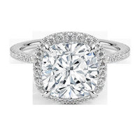 Geometry Classic Radiant Cubic Zirconia 925 Sterling Silver Set