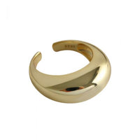 Elliptical Geometric S925 Silver Ring