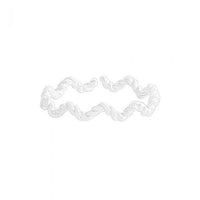 Irregular Twisted Wave 925 Sterling Silver Adjustable Ring