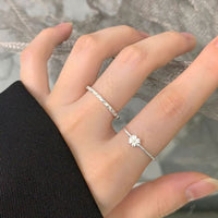 Casual Sunrise Adjustable 925 Sterling Silver Ring