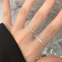 Casual Sunrise Adjustable 925 Sterling Silver Ring