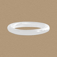 Smooth Surface Minimalist Stacker Ring