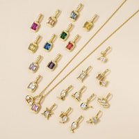 Constellation Emerald Cubic Zirconia Sterling Pendant