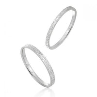 Simple Shining Sterling Silver Adjustable Stacker Ring