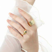 Fashion Hamme Paint Adjustable Ring