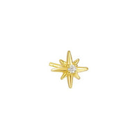 Shining Star 925 Sterling Silver Earring (Single)