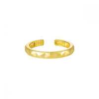 Rhombus Carved Adjustable 925 Sterling Silver Ring