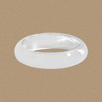 Minimalism Smoot Sterling Silver Stacker Ring