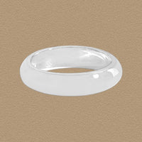 Minimalism Smoot Sterling Silver Stacker Ring