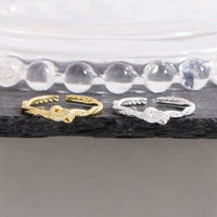 Double Twisted Double-Layer Knot Adjustable Ring