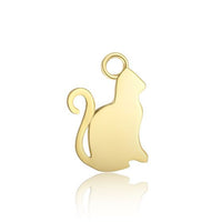 Cute Animal 925 Sterling Silver Pendant