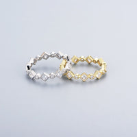 Sterling Silver Cubic Zirconia Ring