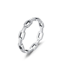 Vintage Star Eternity Band Ring in Sterling Silver