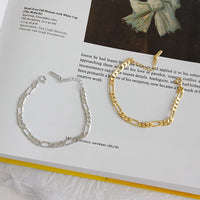 Gold & Silver Chain Bracelet