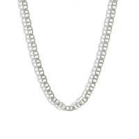 Hollow Pig Nose Chain Necklace in 925 Sterling Silver
