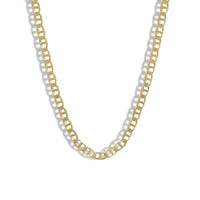 Hollow Pig Nose Chain Necklace in 925 Sterling Silver