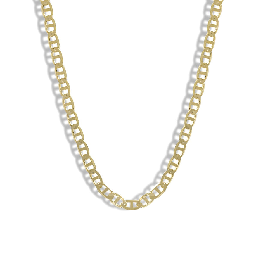 Hollow Pig Nose Chain Necklace in 925 Sterling Silver