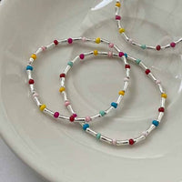 Colorful Opal Bamboo Bracelet, 925 Sterling Silver