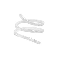 Multi-Layer Snake 925 Sterling Silver Adjustable Ring