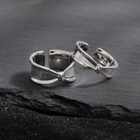 Bow-Knot 925 Sterling Silver Adjustable Ring
