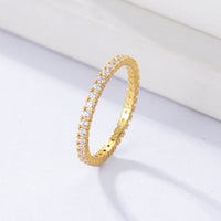 Sterling Silver Minimalist Band Ring