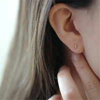 Gold Plated Mini Stud Earrings