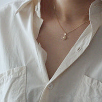 Gold Plated Delicate Heart Pendant Necklace