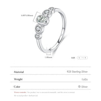 Sterling Silver Oval Band Ring