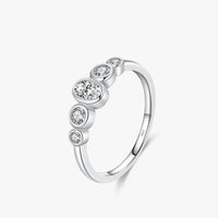Sterling Silver Oval Band Ring