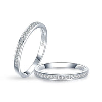Sterling Silver Cubic Zirconia Charm Ring