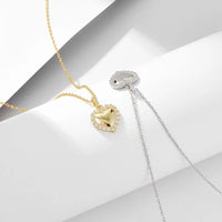 Sterling Silver High Polish Mini Heart Pendant Necklace