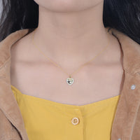 Sterling Silver High Polish Mini Heart Pendant Necklace