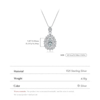 Sterling Silver Water Drop Necklace