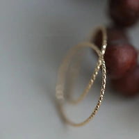 Sterling Silver Minimalist Thin Stackable Ring