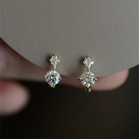 Gold Plated Sterling Silver Everyday Earrings