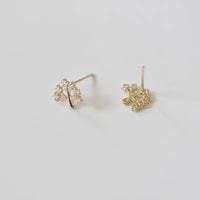 Sterling Silver Tree of Life Stud Earrings