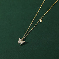 Sterling Silver Butterfly Necklace