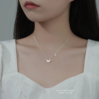 Sterling Silver Butterfly Necklace