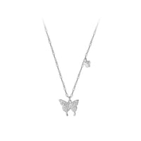 Sterling Silver Butterfly Necklace
