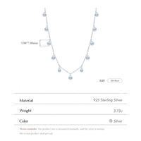 Sterling Silver Stackable Clavicle Choker Necklace