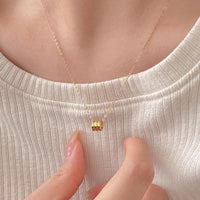 Simple Lucky Beads 925 Sterling Silver Necklace