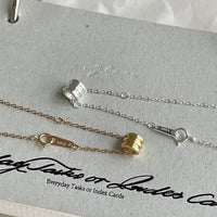 Simple Lucky Beads 925 Sterling Silver Necklace