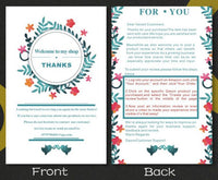 Customized Thank You Cards
